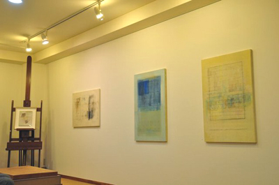 小形香代子展 OIL PAINTINGS PAPER WORKS会場ギャラリー・タイム/2010