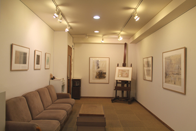 小形香代子展 線の上・・・breath会場ギャラリー・タイム/2012